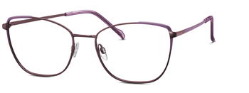 Das Bild zeigt die Brille 826042 5618 der Marke Titanflex in violett